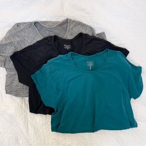 SET OF 3 Athleta Momentum Tees